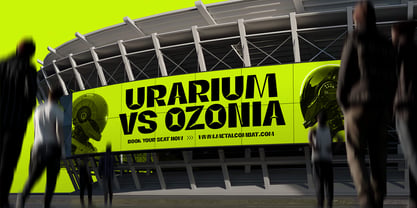 Zeroarea Font Poster 8