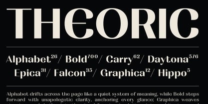 MTC Rachstela Font Poster 9