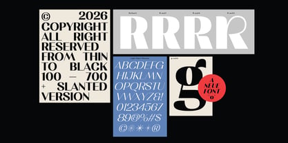 MTC Rachstela Font Poster 2