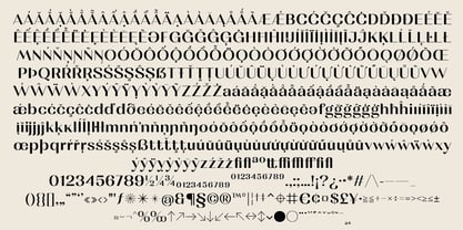 MTC Rachstela Font Poster 11