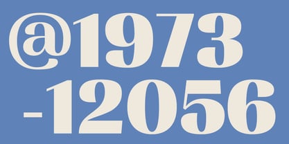 MTC Rachstela Font Poster 13