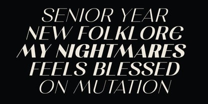 MTC Rachstela Font Poster 8