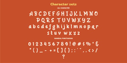 Sunset Fiesta Font Poster 2
