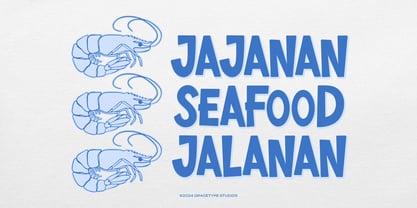 Beffalda Outline Font Poster 4