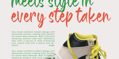Smoky Hand Font Poster 8