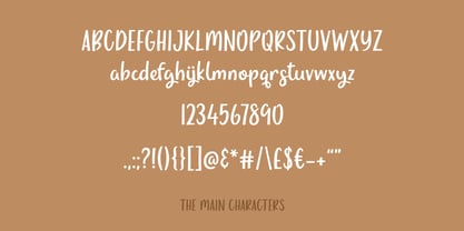 Whisky Fudge Script Font Poster 2