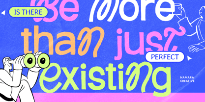 Rolly Pulfy Font Poster 3