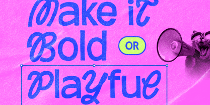 Rolly Pulfy Font Poster 4