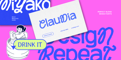 Rolly Pulfy Font Poster 5