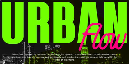 Radiant Spectrum Font Poster 9