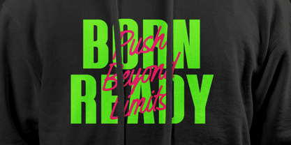Radiant Spectrum Font Poster 8