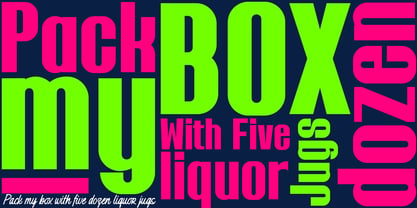 Radiant Spectrum Font Poster 4