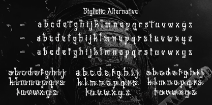 Tatsukaze Font Poster 8