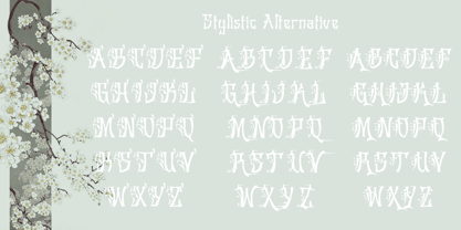 Tatsukaze Font Poster 7
