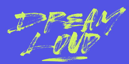 Kaiser Brush Font Poster 4
