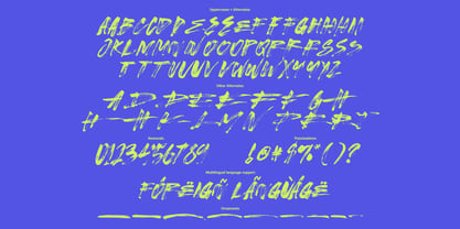 Kaiser Brush Font Poster 12