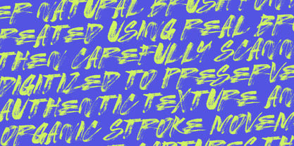 Kaiser Brush Font Poster 8