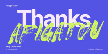 Kaiser Brush Font Poster 13