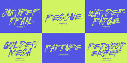 Kaiser Brush Font Poster 3