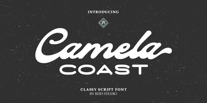 Camela Coast Font Poster 1