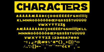 Monesa Display Slant Font Poster 12