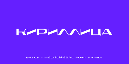 Batch Font Poster 10
