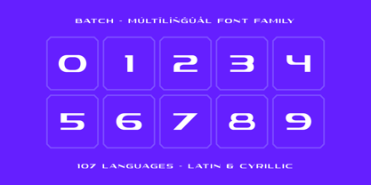 Batch Font Poster 8
