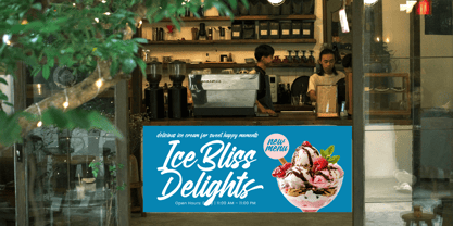Delaghes Font Poster 3