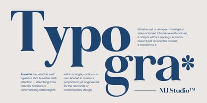 Aurestia Font Poster 13