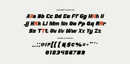 Jump Higher Font Poster 9