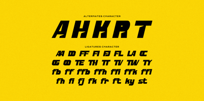 Jump Higher Font Poster 8