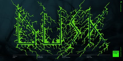 Dusk Font Poster 3