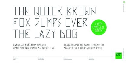 Dusk Font Poster 4
