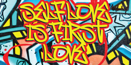 Poney Bear Graffiti Font Poster 6