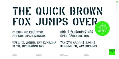 Logistica Font Poster 4