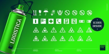 Logistica Font Poster 5