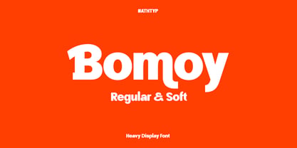 Bomoy Font Poster 1