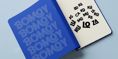 Bomoy Font Poster 7