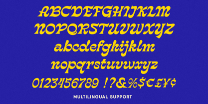 Morheim Font Poster 5