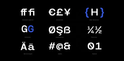 TBJ Serial Port Monospace Font Poster 8