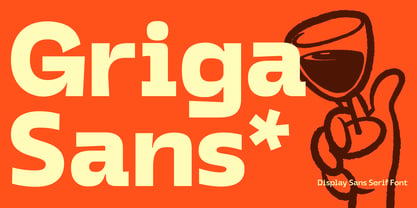 Griga Sans Font Poster 1