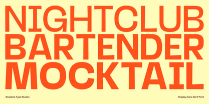 Griga Sans Font Poster 13