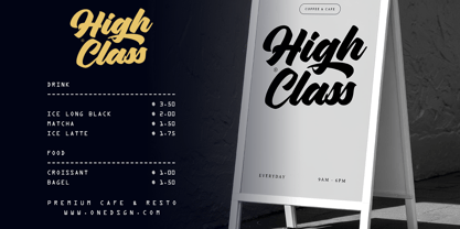 Hustle Kings Font Poster 4