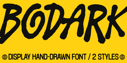 Bodark Font Poster 1