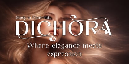 Dichora Font Poster 9