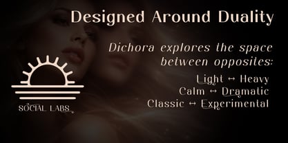 Dichora Font Poster 4