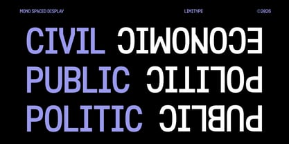 Contair Font Poster 7