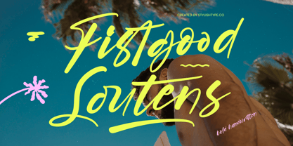 Fistgood Loutens Font Poster 1
