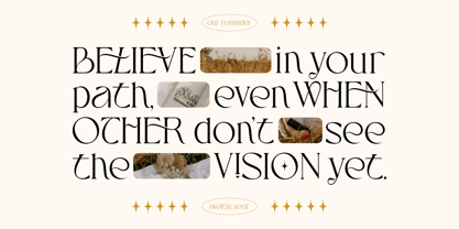 Aveltin Font Poster 5