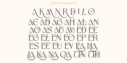 Aveltin Font Poster 7